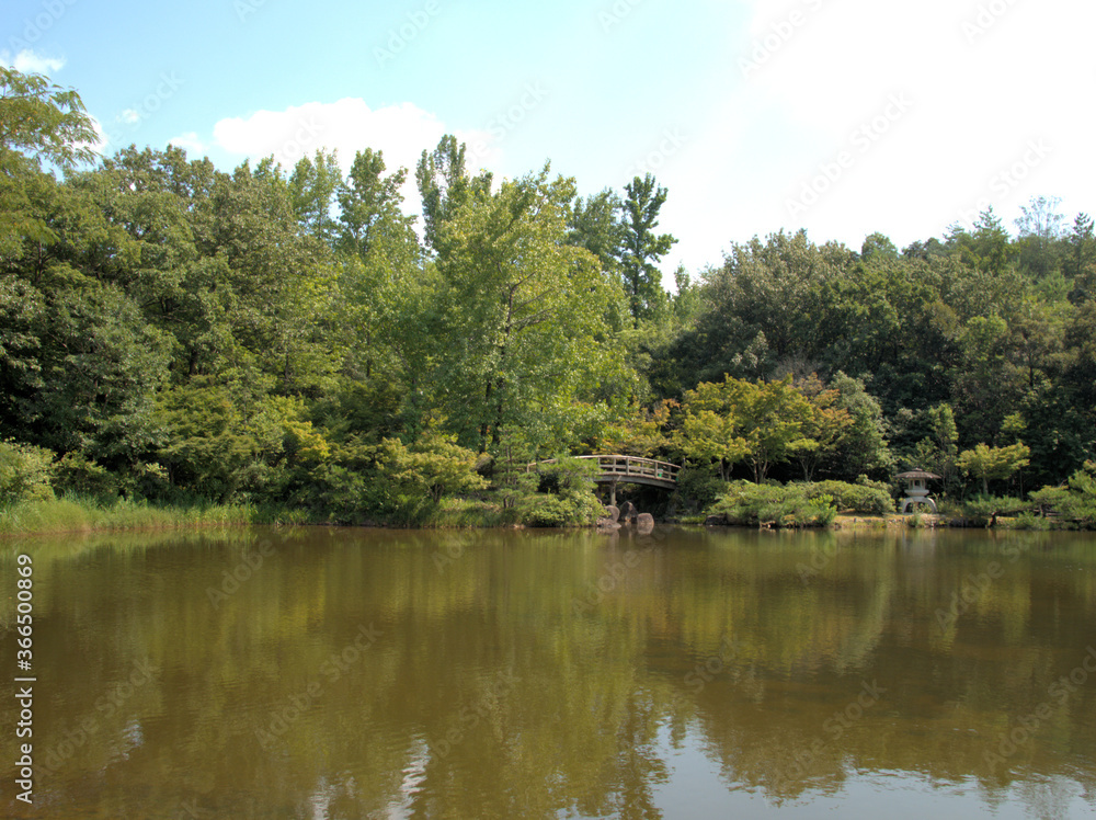 Obraz premium 愛・地球博記念公園の湖