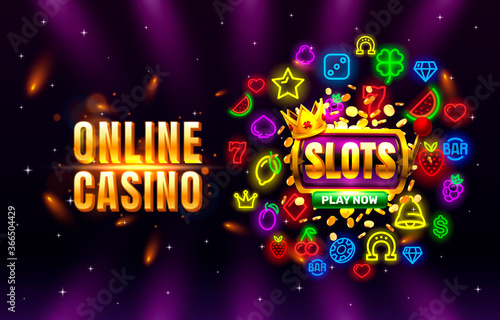 Casino online play now slots golden coins, casino slot sign machine, night jackpot Vegas.