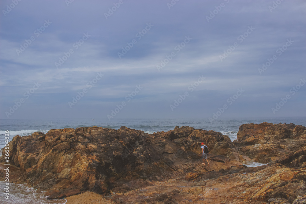 rocky coast of the atlantic ocean