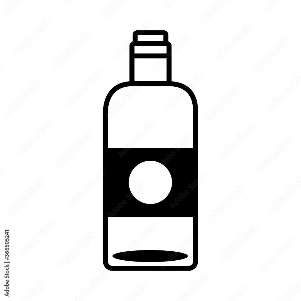 wine bottle drink line style icon wine bottle drink line style icon