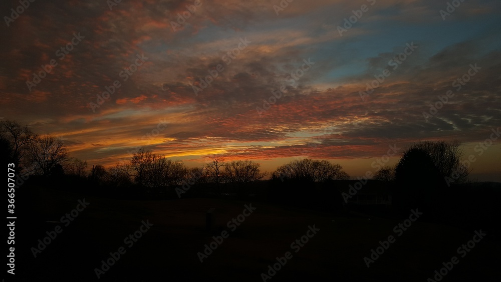Tennessee sunset Tennessee sunset