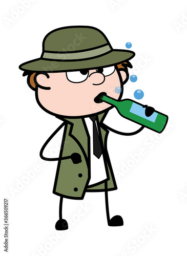 Drunk Cartoon Spy