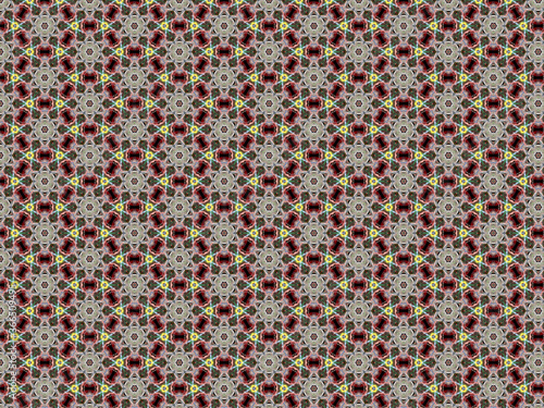 background pattern ornament scrapbooking braided thin tangled twisted threads different geometric shapes braid decor vintage design colored