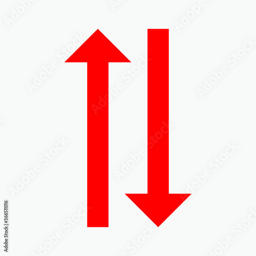 Free Download red arrow up - GFXLoad