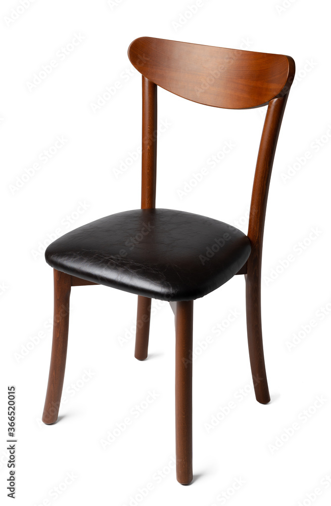 Elegant comfortable chair isolated on white background Elegant comfortable chair isolated on white background