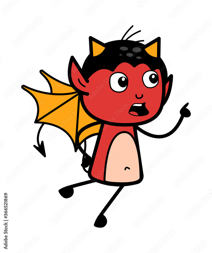 Cartoon Devil Saying Something Cartoon Devil Saying Something