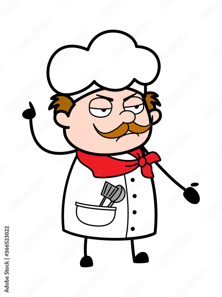 Angry Businessman Cartoon with one hand raised Angry Businessman Cartoon with one hand raised