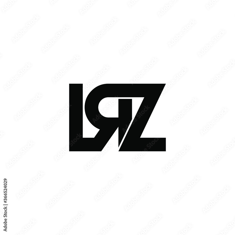 lrz letter original monogram logo design lrz letter original monogram logo design