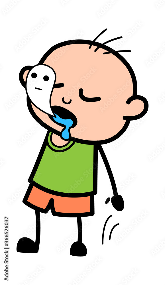 Soul Leaving Bald Boy Body Cartoon Soul Leaving Bald Boy Body Cartoon