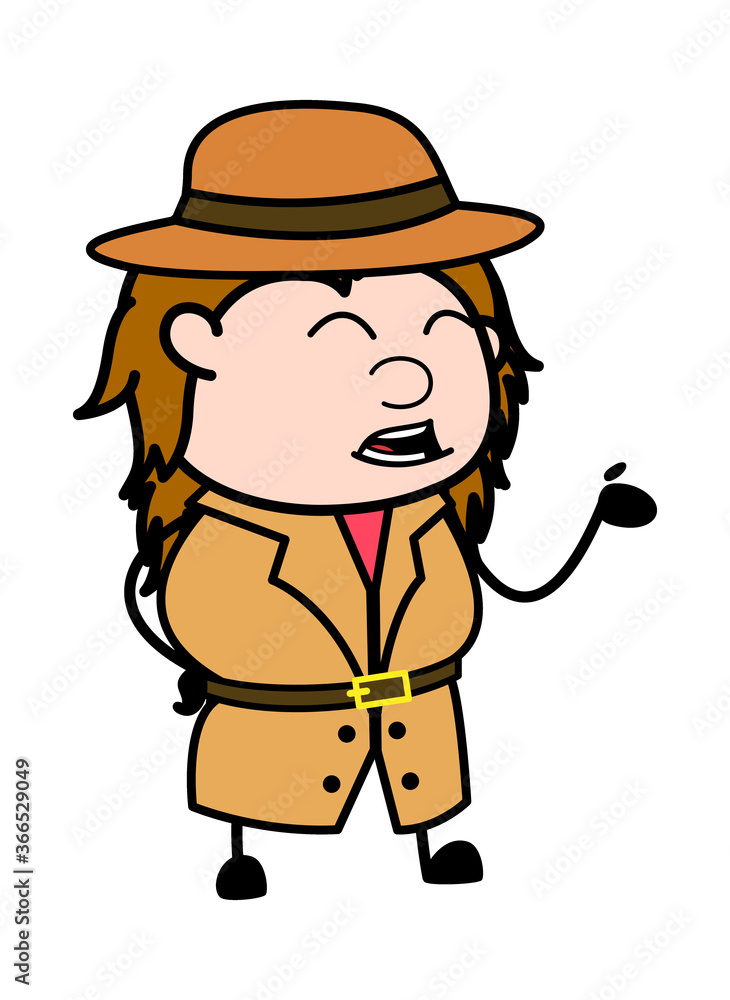 Investigator Cartoon Arguing Investigator Cartoon Arguing