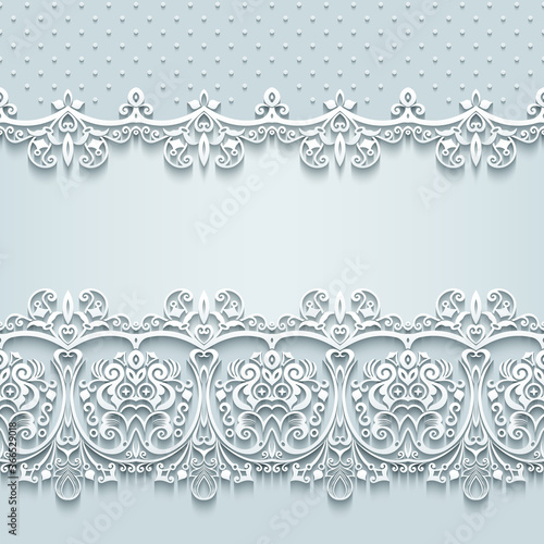 Abstract vector ornamental nature vintage frame.