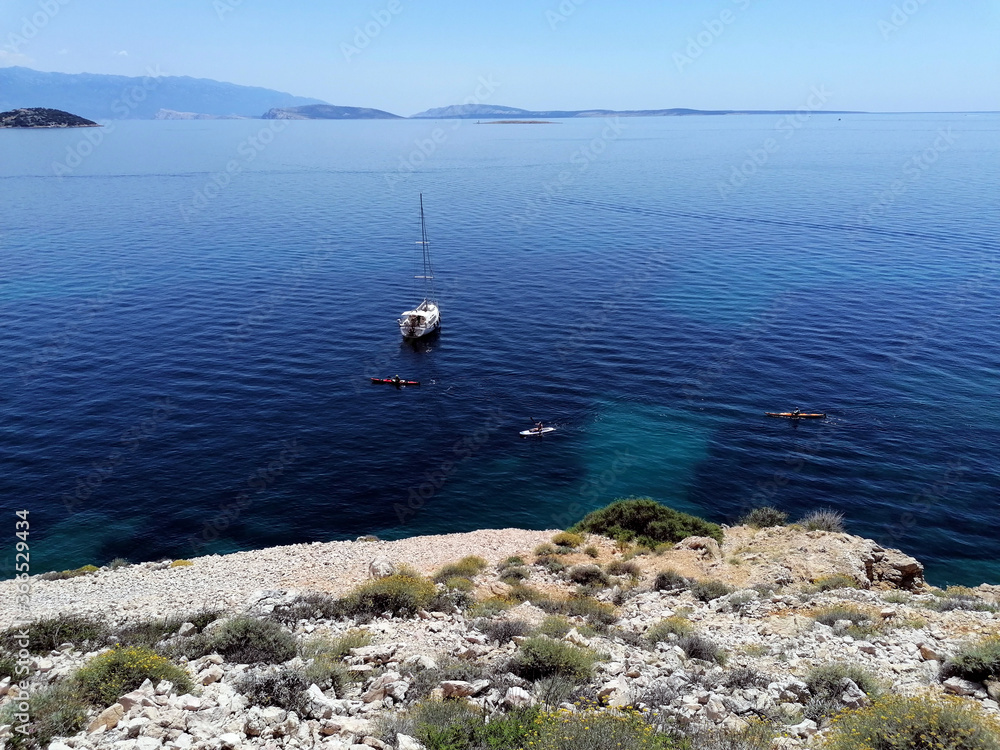 Sea blue, island of Krk, Kvarner, Croatia!