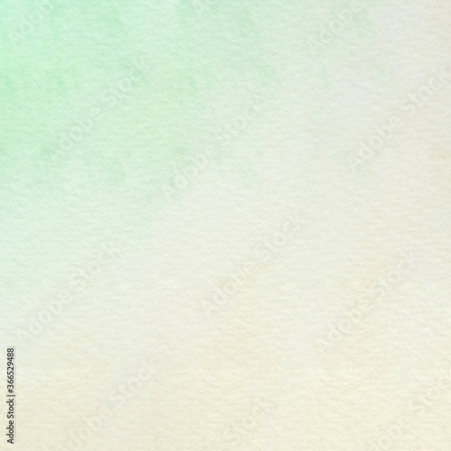 Green and brown watercolor background, watercolour painting soft textured on wet white paper background, Abstract green and brown watercolor illustration banner, wallpaper