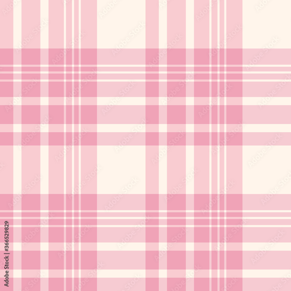 Seamless pattern in simple cozy pink and light beige colors for plaid, fabric, textile, clothes, tablecloth and other things. Vector image. Seamless pattern in simple cozy pink and light beige colors for plaid, fabric, textile, clothes, tablecloth and other things. Vector image.