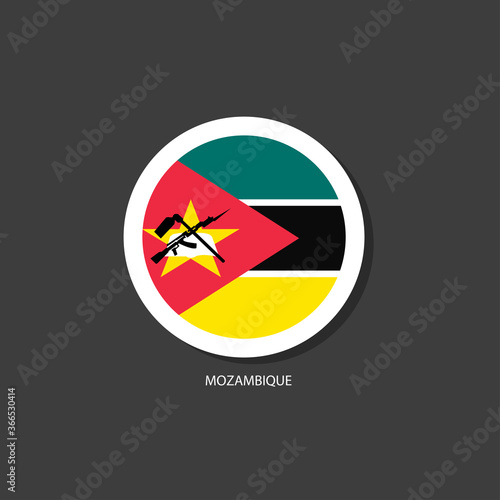 Free Download Mozambique flag Vector circle with flags.	
 - GFXLoad