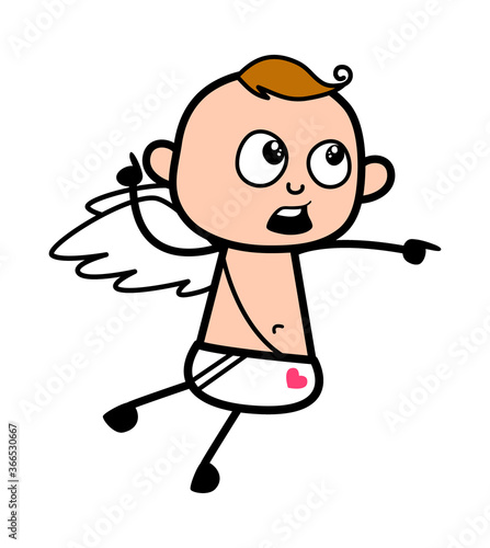 Blaming Angel Cartoon