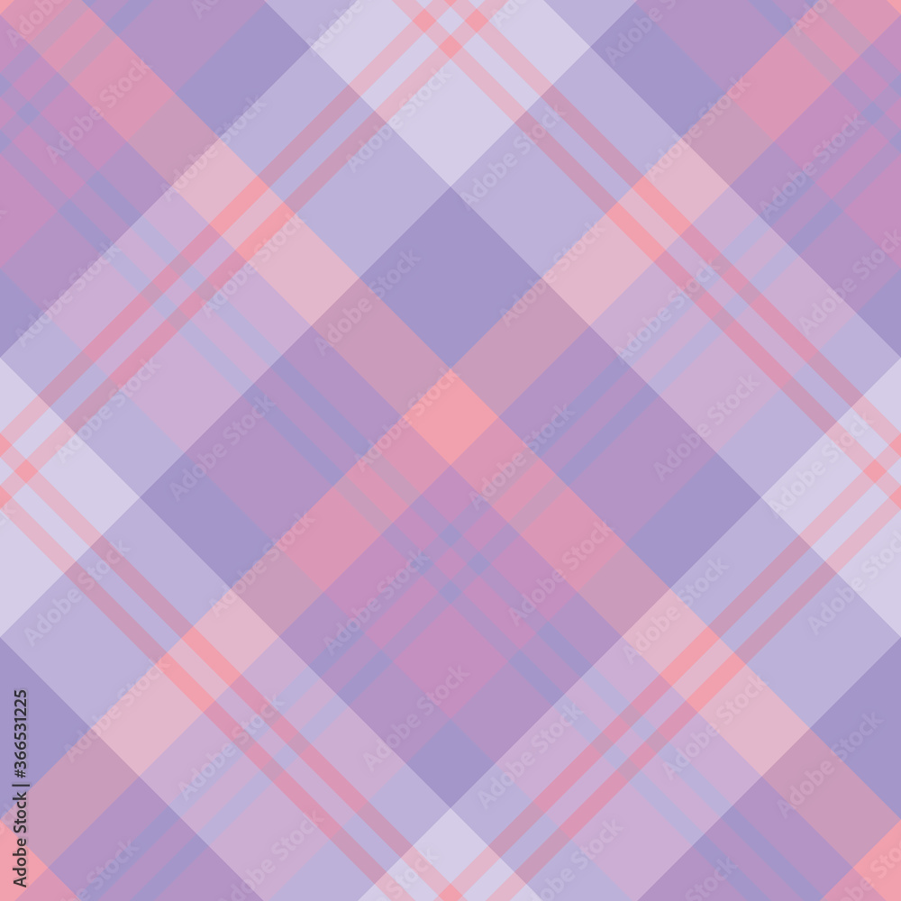 Seamless pattern in simple lilac, purple and pink colors for plaid, fabric, textile, clothes, tablecloth and other things. Vector image. 2 Seamless pattern in simple lilac, purple and pink colors for plaid, fabric, textile, clothes, tablecloth and other things. Vector image. 2