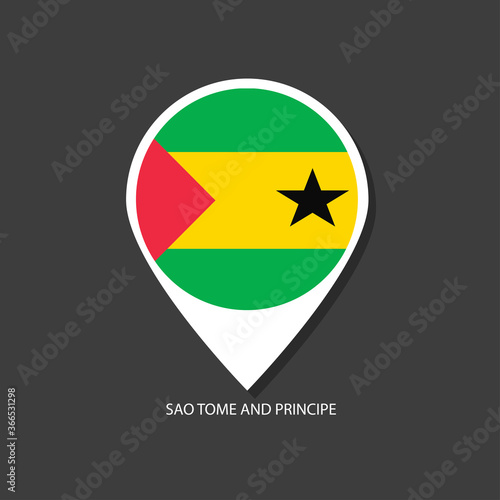 Free Download Sao Tome and Principe flag Vector marker with flags.	
 - GFXLoad