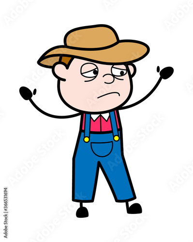 Regret Farmer Cartoon