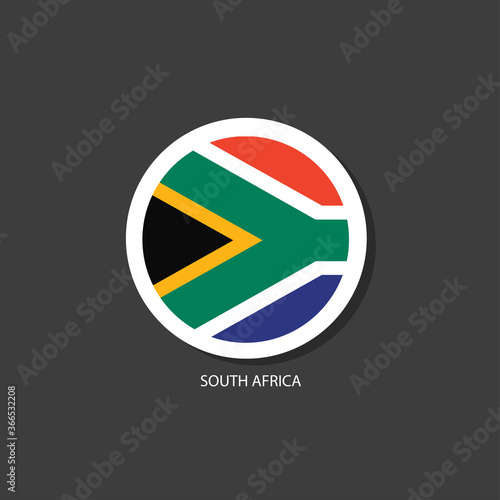 South Africa flag Vector circle with flags. Free Download South Africa flag Vector circle with flags. - GFXLoad
