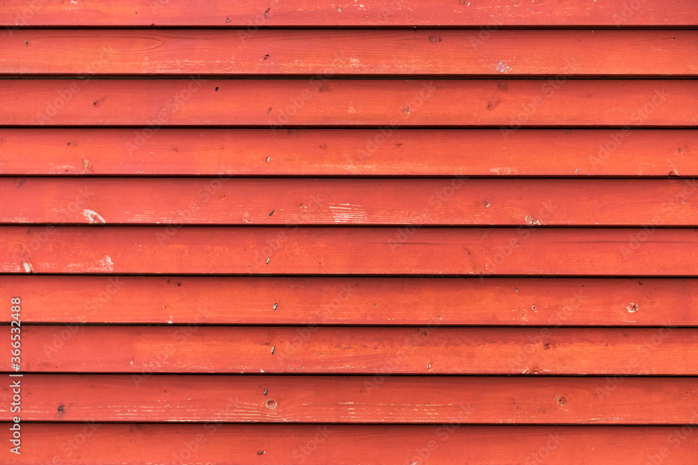 Fototapeta premium Old wooden planks in the village. Vintage countryside fence. Rustic texture background.