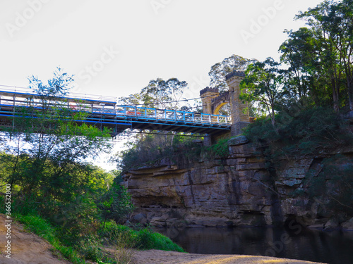 Old bridge in country town of Berry NSW Australia