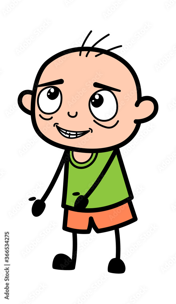 Day Dreaming Bald Boy cartoon Day Dreaming Bald Boy cartoon