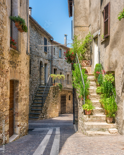 Montecchio, beautiful village in the Province of Terni, Umbria, Italy.