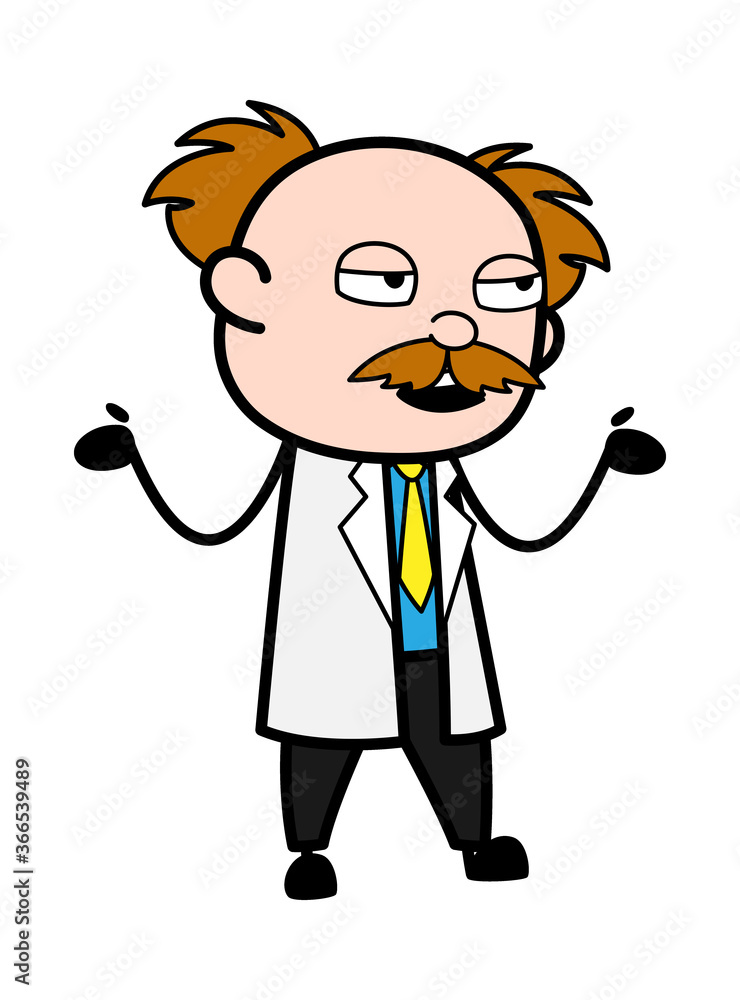 Scientist Talking Cartoon Scientist Talking Cartoon
