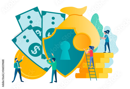 Safety of financial investments, making a profit and protecting the financial interests of depositors