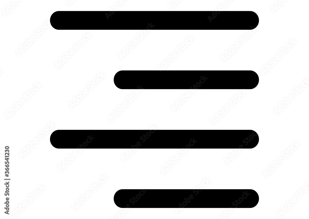 format align right vector icon for apps and website format align right vector icon for apps and website