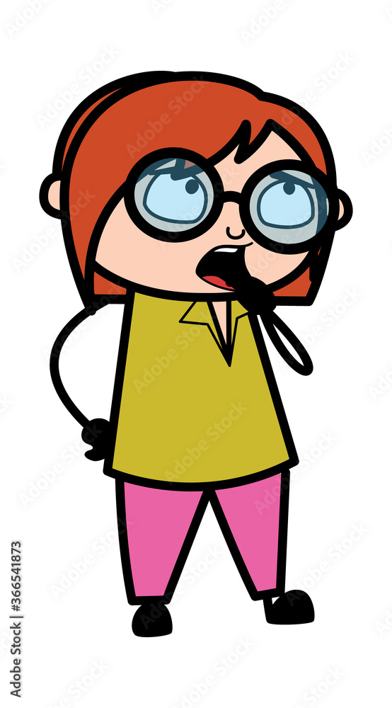 Teacher Cartoon wondering Teacher Cartoon wondering
