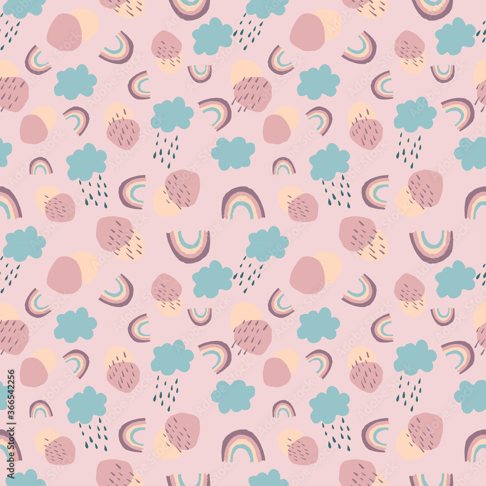Rainbow seamless creative pattern design. Rainbow colorfull background.Trendy graphic design for banners, greeting cards, cover, invitation, babies room and clothes design. Rainbow seamless creative pattern design. Rainbow colorfull background.Trendy graphic design for banners, greeting cards, cover, invitation, babies room and clothes design.