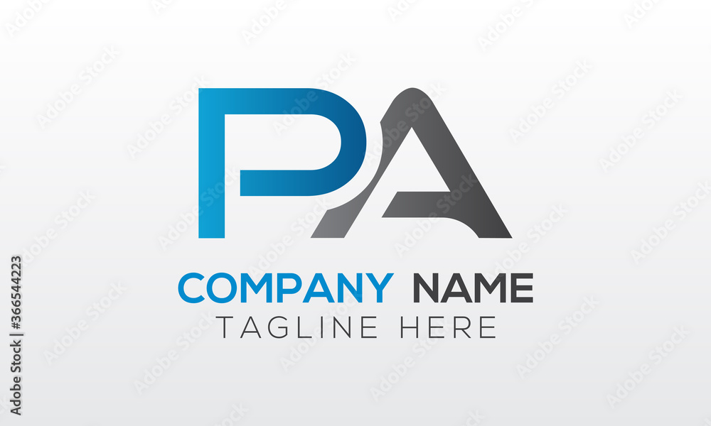 Initial PA Letter Logo With Creative Modern Business Typography Vector Template. Creative Letter PA Logo Vector. Initial PA Letter Logo With Creative Modern Business Typography Vector Template. Creative Letter PA Logo Vector.