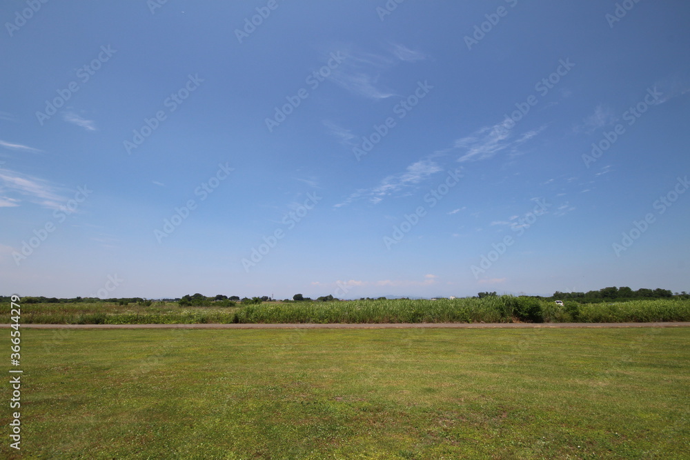 Fototapeta premium 宇都宮花火大会の会場