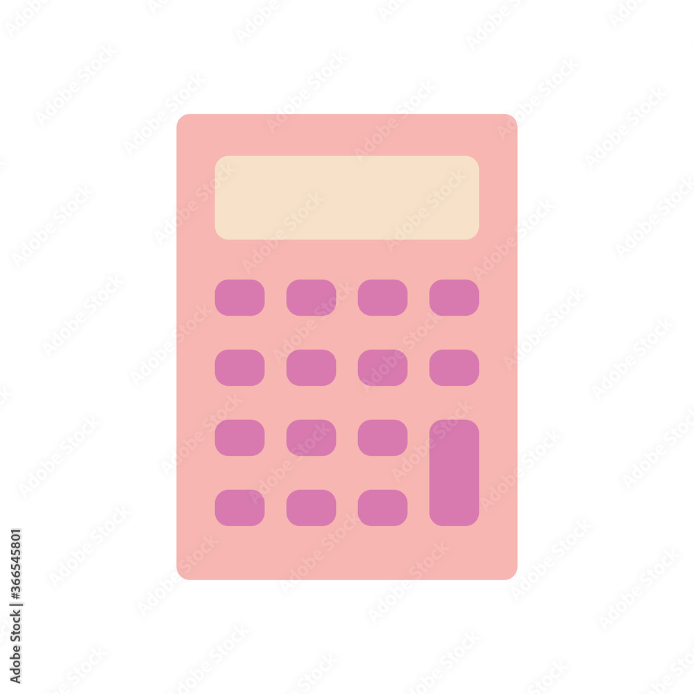 calculator icon image, flat style calculator icon image, flat style