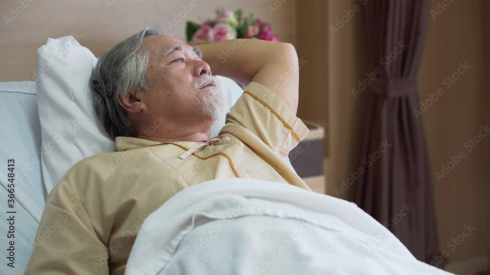 senior man sleeping senior man sleeping