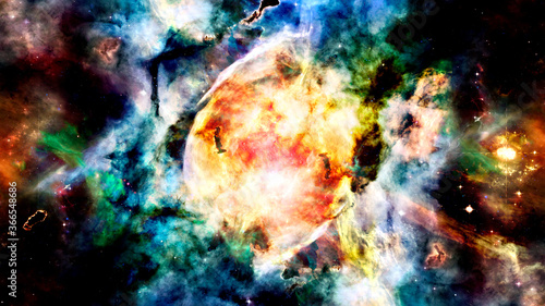 Star birth in the extreme. Elements of this image furnished by NASA © Supernova
