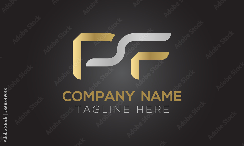 Initial PF Letter Logo With Creative Modern Business Typography Vector Template. Creative Letter PF Logo Vector. Initial PF Letter Logo With Creative Modern Business Typography Vector Template. Creative Letter PF Logo Vector.