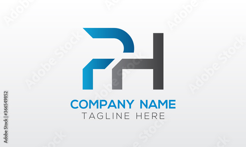 Initial PH Letter Logo With Creative Modern Business Typography Vector Template. Creative Letter PH Logo Vector.