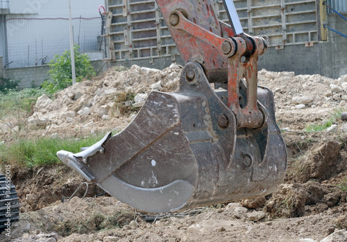 part of modern excavator machines