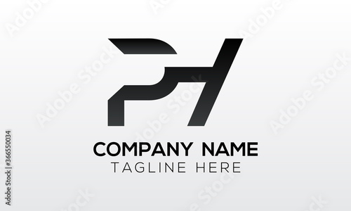 Initial PH Letter Logo With Creative Modern Business Typography Vector Template. Creative Letter PH Logo Vector.