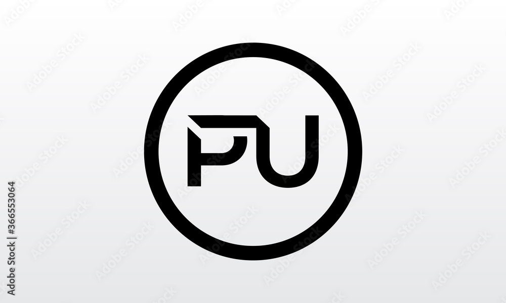 Initial PU Letter Logo With Creative Modern Business Typography Vector Template. Creative Letter PU Logo Vector. Initial PU Letter Logo With Creative Modern Business Typography Vector Template. Creative Letter PU Logo Vector.