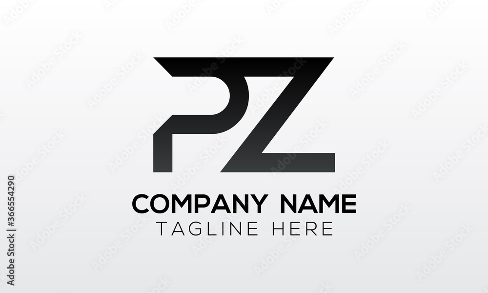 Initial PZ Letter Logo With Creative Modern Business Typography Vector Template. Creative Letter PZ Logo Vector. Initial PZ Letter Logo With Creative Modern Business Typography Vector Template. Creative Letter PZ Logo Vector.