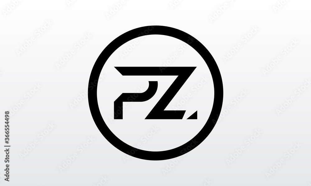Initial PZ Letter Logo With Creative Modern Business Typography Vector Template. Creative Letter PZ Logo Vector. Initial PZ Letter Logo With Creative Modern Business Typography Vector Template. Creative Letter PZ Logo Vector.
