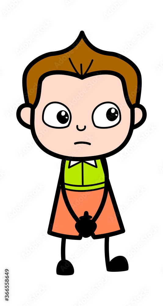 Shy Schoolboy Cartoon Shy Schoolboy Cartoon