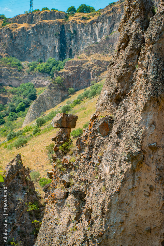 Naklejka premium mountain landscape in the mountains
