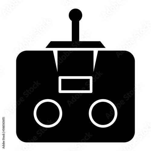 Radio control remote icon