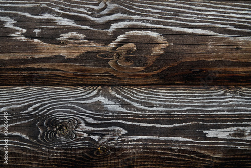 Wooden texture of dark brown planks.