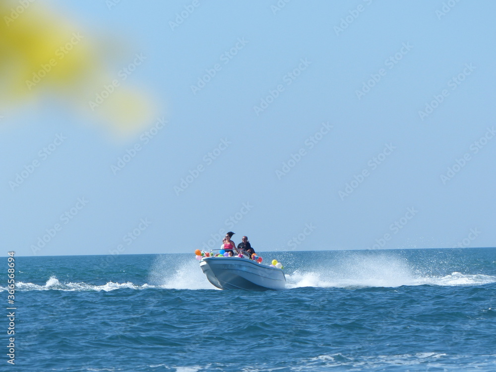 Fototapeta premium Escapade en bateau
